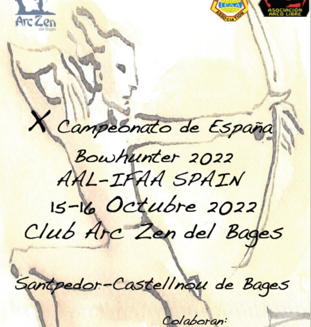 X Campeonato de España Bowhunter 2022 AAL (IFAA-SPAIN)