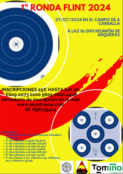 1ª RONDA MIXTA INDOOR Y FLINT 2024 TOMIñO