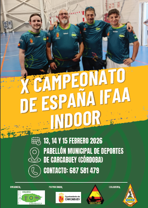 X CAMPEONATO DE ESPAÑA INDOOR 2026 AAL IFAA-SPAIN